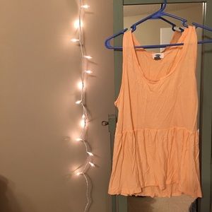 Old Navy peplum tank