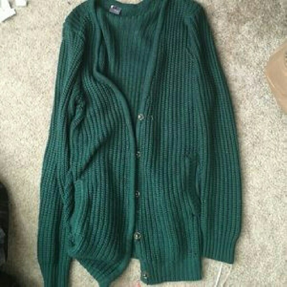 Sparkle & Fade Green Cardigan