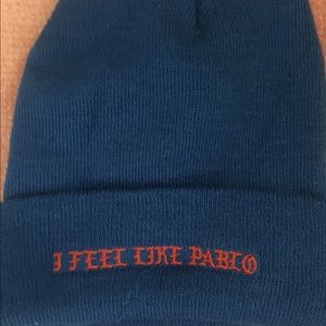 Yeezy I feel like Pablo beanie