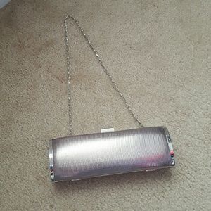 Silver clutch