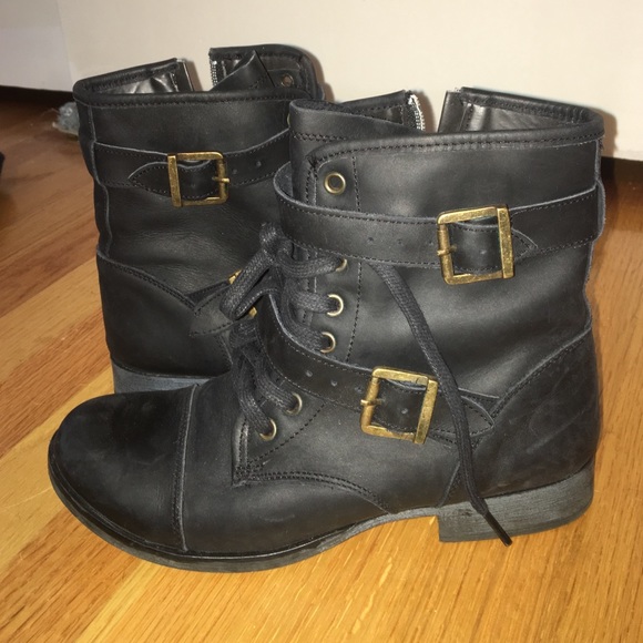 Dolce Vita Black combat boots