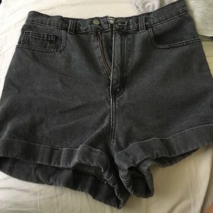 American Apparel Jean Shorts