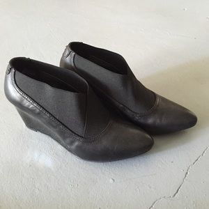 Cute black wedges by Anne Klein