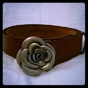 **trade for @meggie1417** brown leather belt