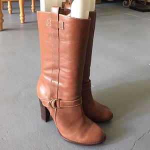 Tan Ralph Lauren boots