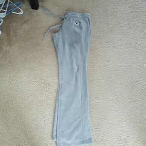 Grey Converse sweatpants