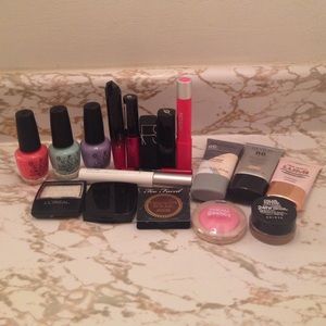 Makeup lot -- high end and drugstore!!