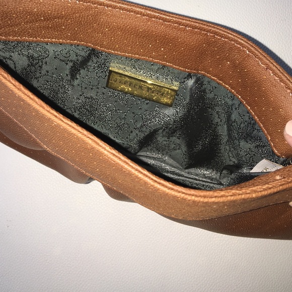 Lauren Merkin brown clutch - Picture 3 of 4