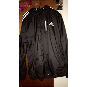 adidas Essential Woven Jacket Black. Worn twice.