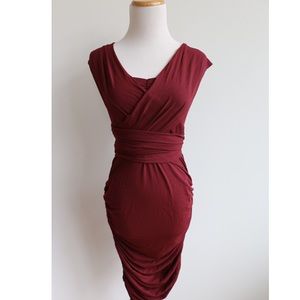 Butter by Nadia convertible ruched dress one size