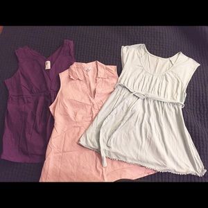 Maternity tops - sleeveless/tank