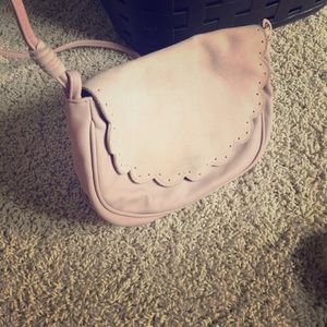 adorable pink cross body purse