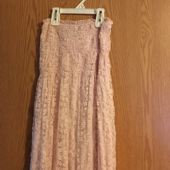 Long lace dress