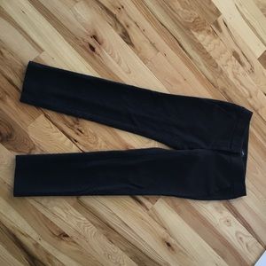 Black skinny ankle pants