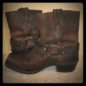 Brown Frye Ankle Boots