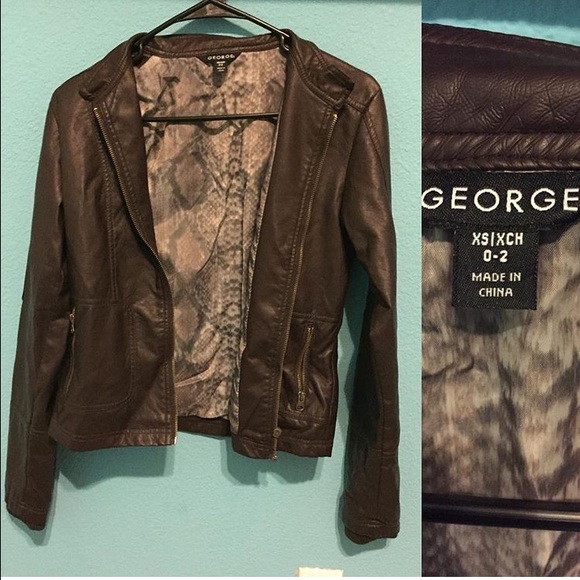 Leather jacket
