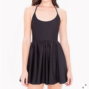 Black skater dress