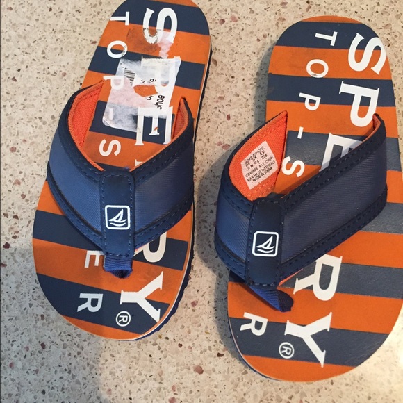 SPERRY toddler flip flops