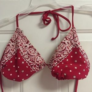 ISAAC MIZRAHI bikini top