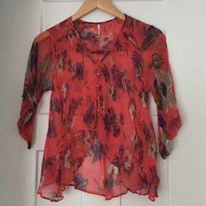 Free People Woven Top