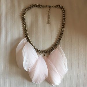 Feather necklace