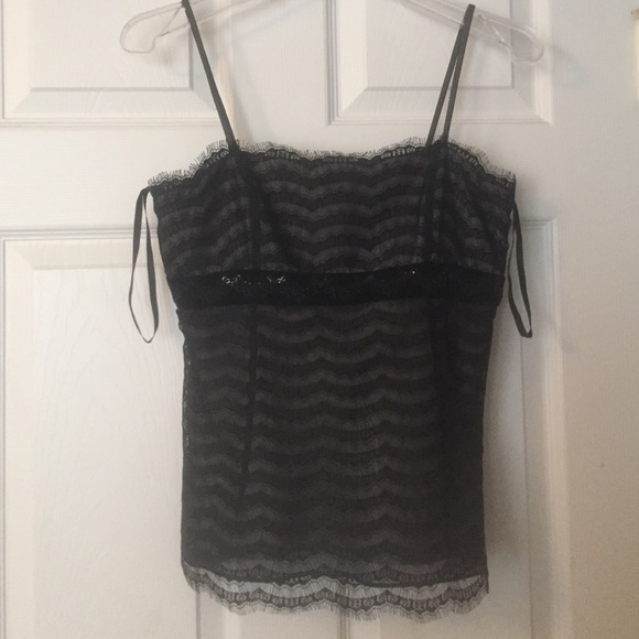 Ann Taylor lacy and beaded top 😍
