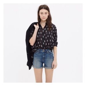 Madewell High Rise Short, Denver Wash, size 29
