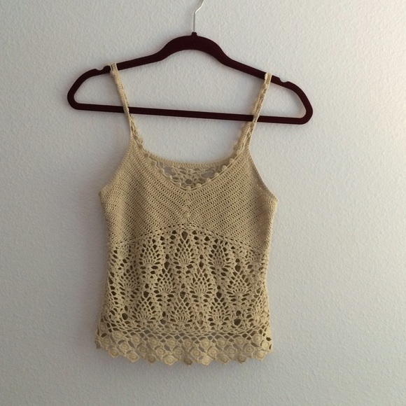 Vintage Tops - Vintage Crochet Tank