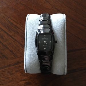 Skagen Women's Black Ceramic Watch