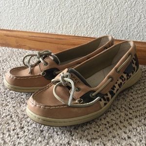 Sperry Top-Sider Cheetah Print Angelfish Shoes