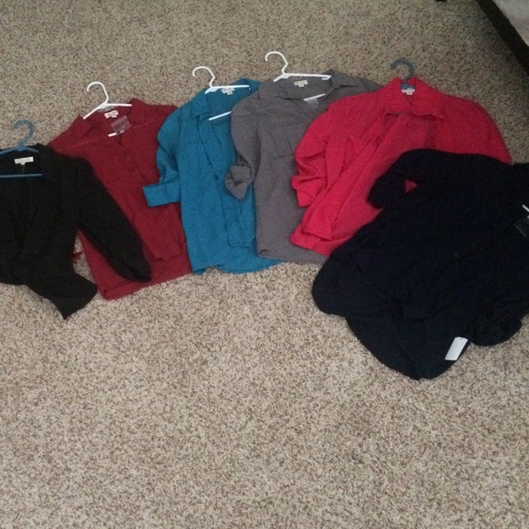 6 shirts