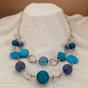 Ann Taylor necklace with cute bracelets