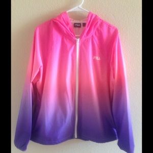 Fila ombré windbreaker