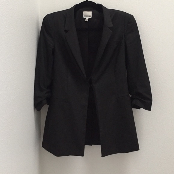 Kardashians Bebe structured jacket