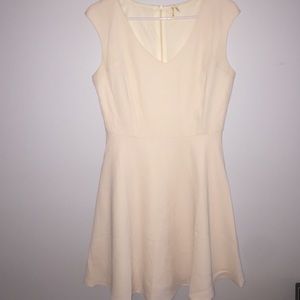 Francesca's off-white dress