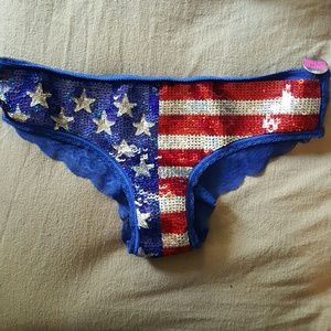 NEVER WORN VS 4th of July sequin panties!