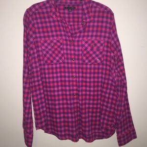 NWOT American Eagle plaid shirt