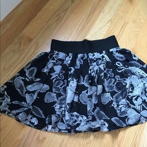 Flowery skirt