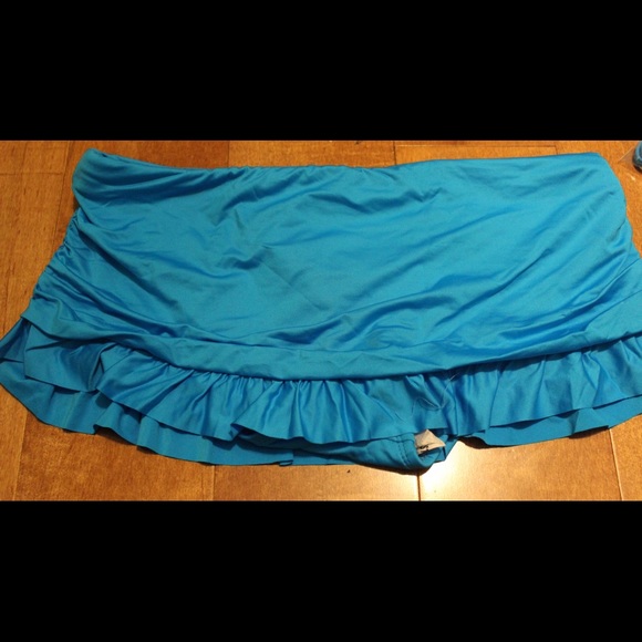 BRAND NEW Blue Skirt Bikini Bottom