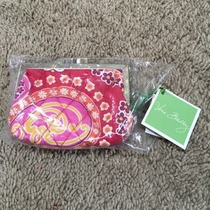 NWT Vera Bradley Kisslock Coin Purse