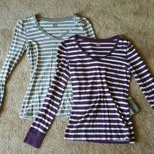 Long sleeve v-neck