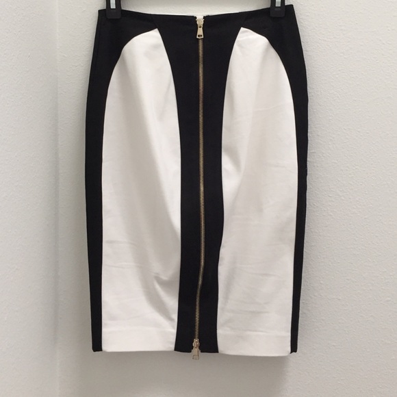 Sexy color block Bebe skirt