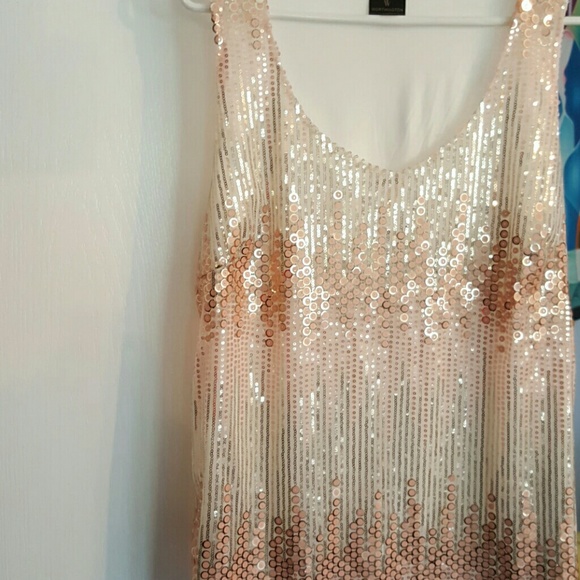 Beautiful sequins tank
