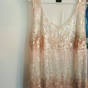 Beautiful sequins tank