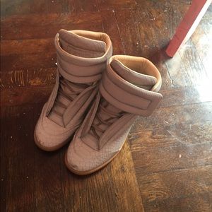 Silver margelias sneakers high tops