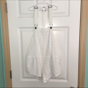 Volcom overall shorts