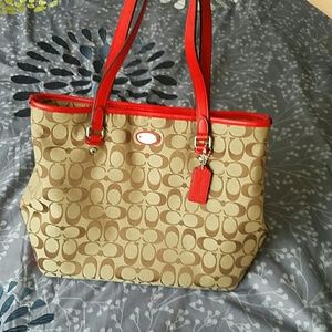 **Brand new medium size coach purse** on sale