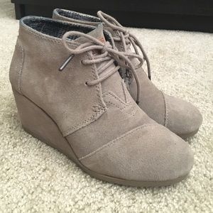 Toms 'Desert' Wedge Bootie