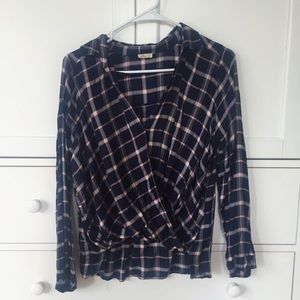 CRISSED CROSSED FLANNEL