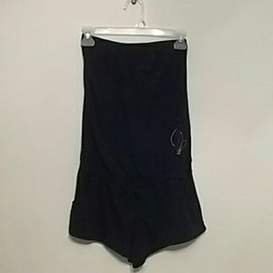Strapless one piece shorts